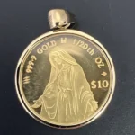 マリア金貨　ペンダントトップ